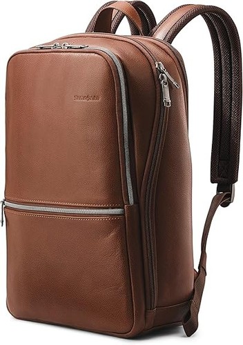 Nuovo zaino slim - in, pelle